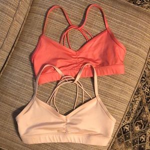 Alo Yoga Set of 2 sunny strappy bras